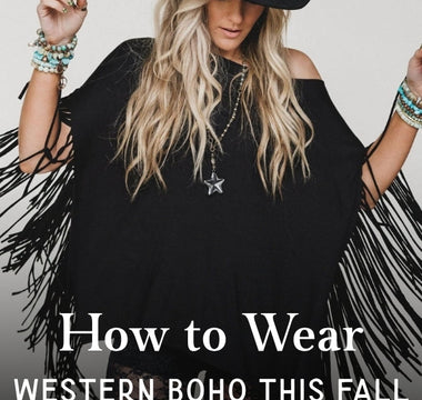 How to Wear Western Boho