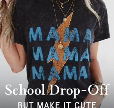 4 Cute School Drop-Off Outfits