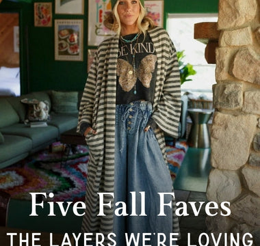 Our Five Favorite Fall Layers