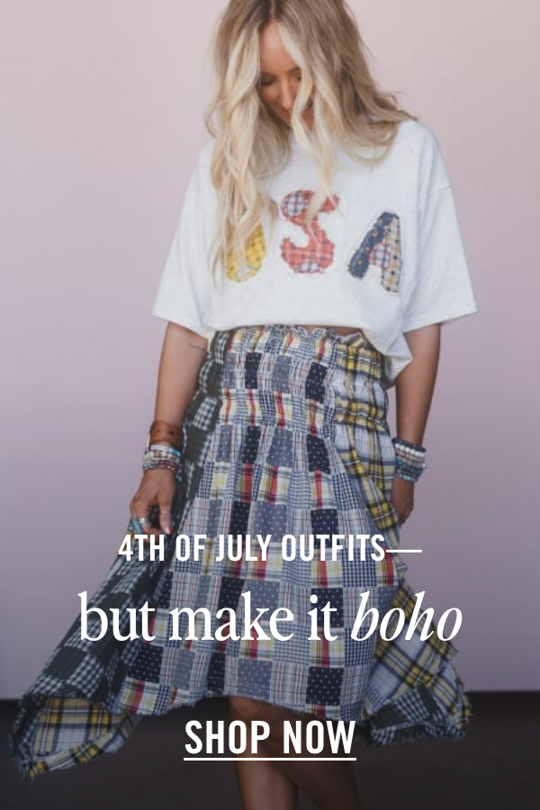 4th of July Outfits—But Make It Boho