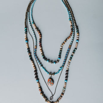 Esmeralda Layered Necklace - Mesa OS / Mesa
