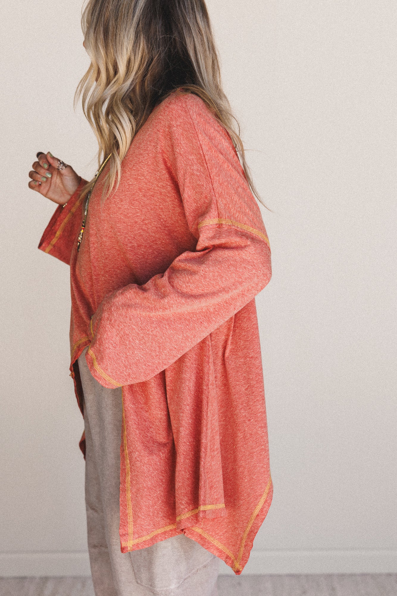 The Nest Soft Intentions Top - Rust