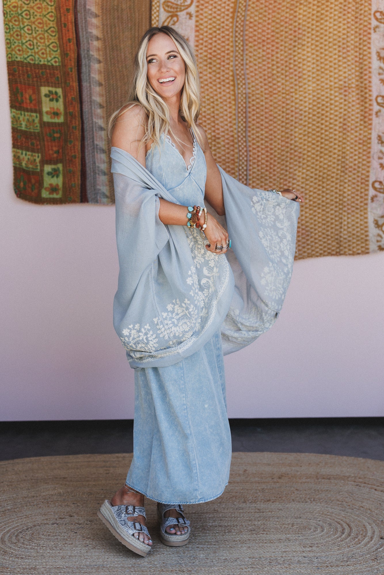 Eye Of The Sunset 3 Piece Bundle - Blue Gray