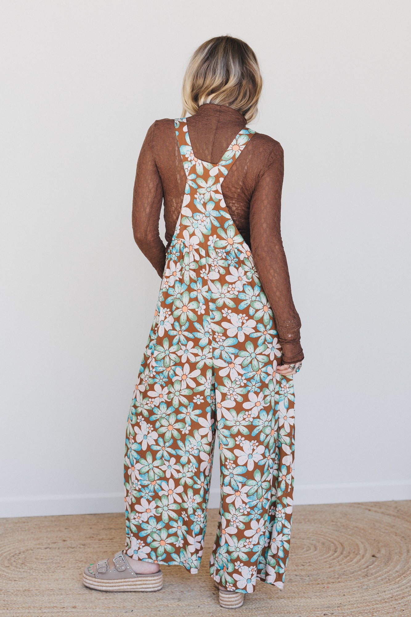 Electric Daisy Overalls - Mocha