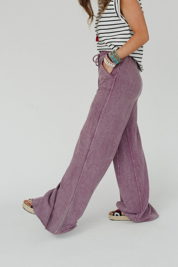 Relaxing Robin Wide Leg Pant - New Olive
