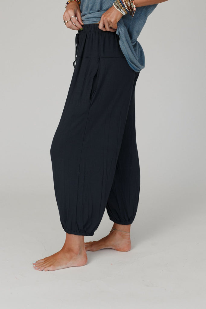June Bug Jogger Pants Dark Gray
