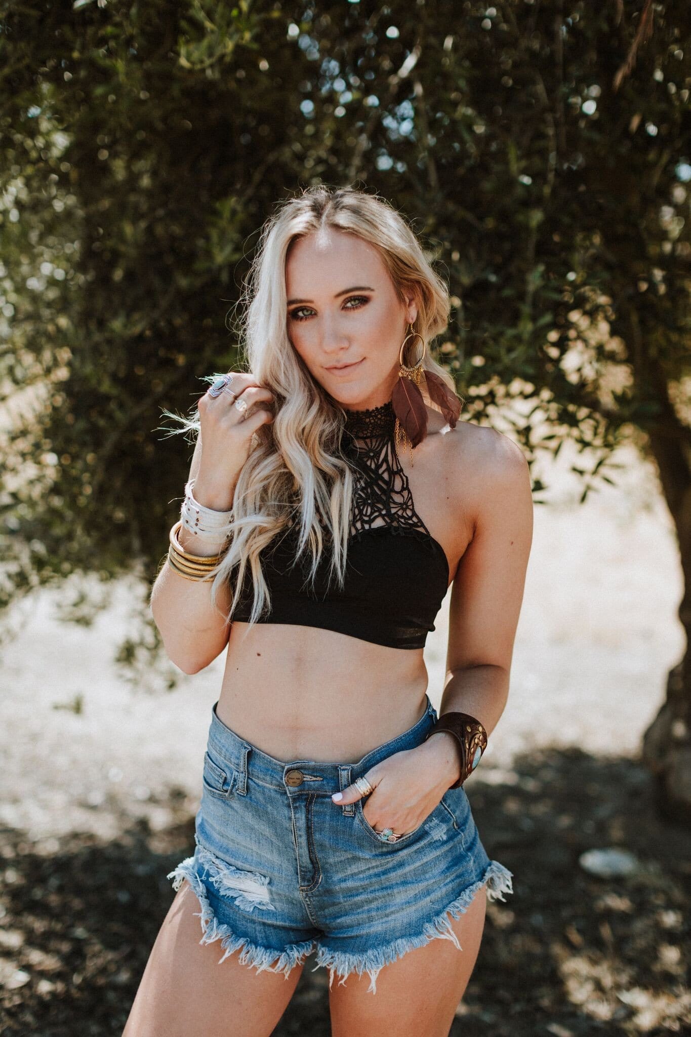 Baroque High Neck Velvet Bralette Black Three Bird Nest