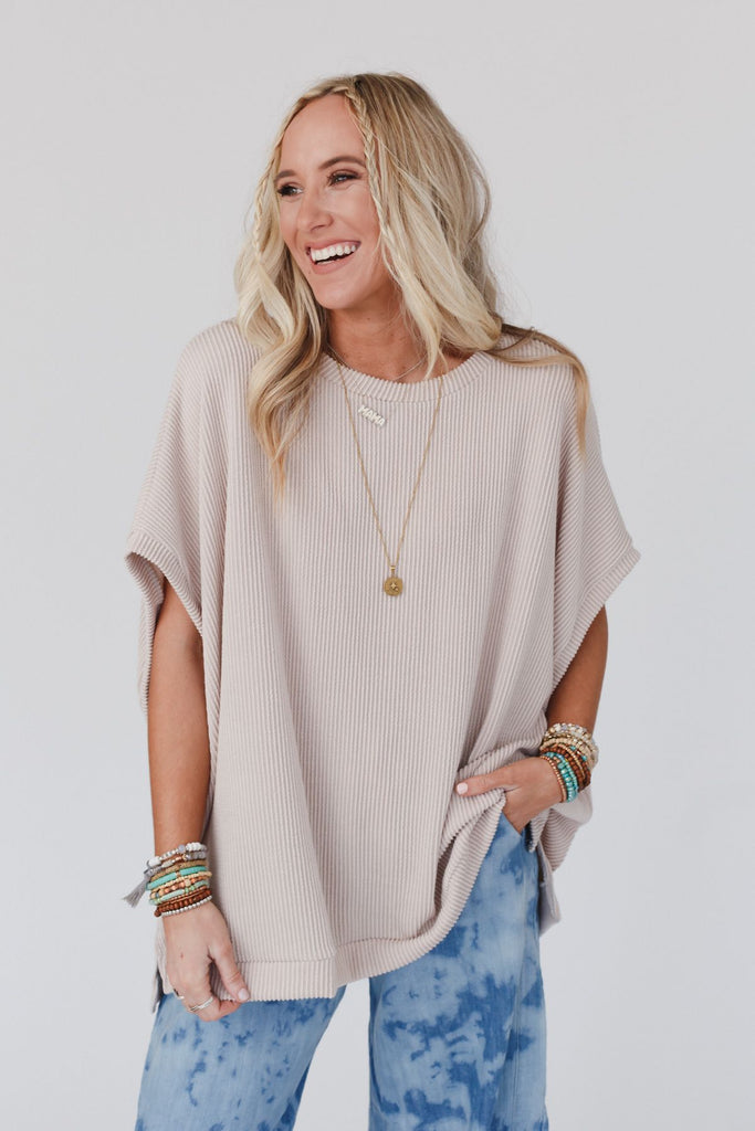 Luna Top (Oat)