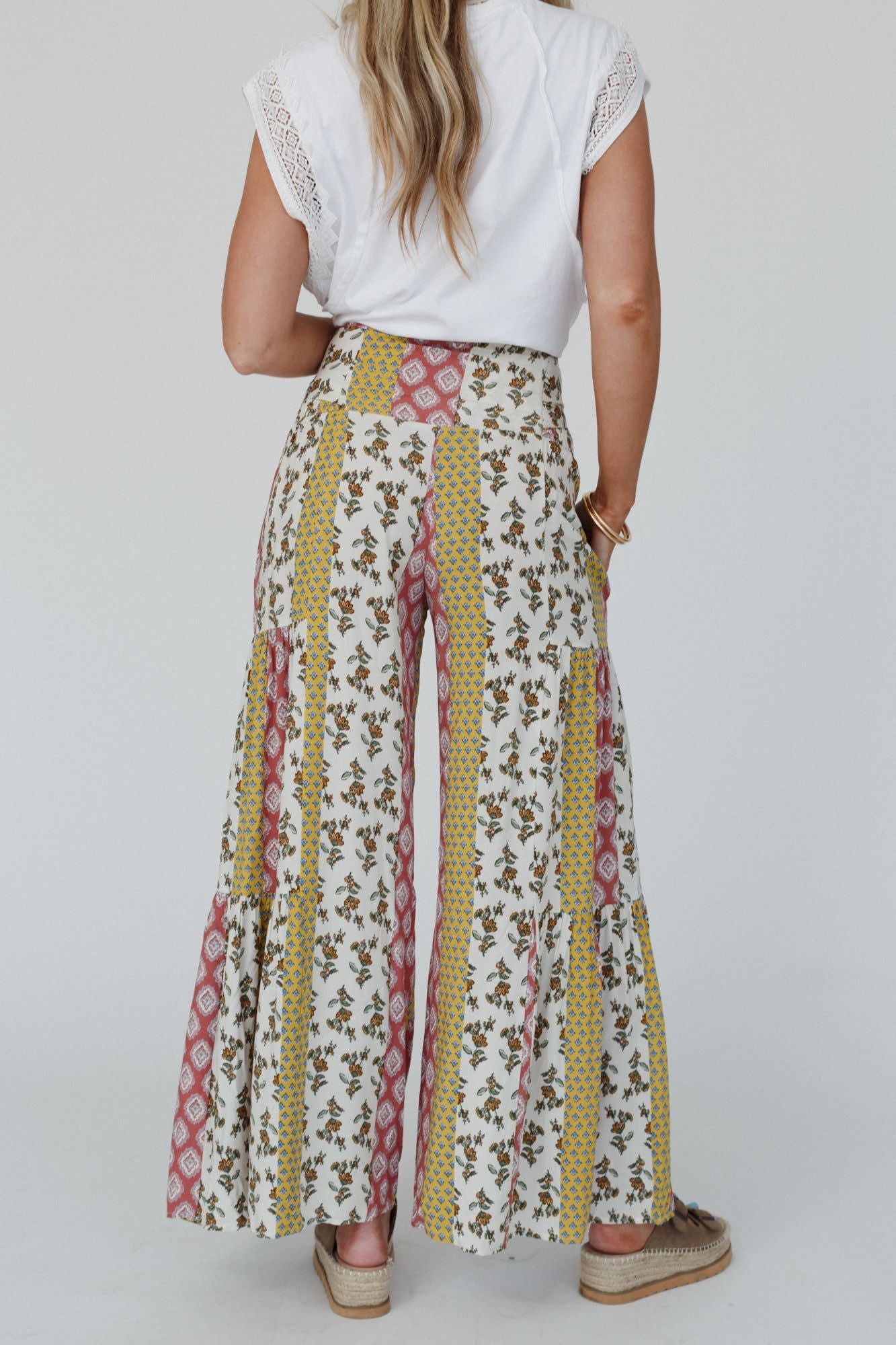 The Nest Secret Admirer Printed Pants — Three Bird Nest