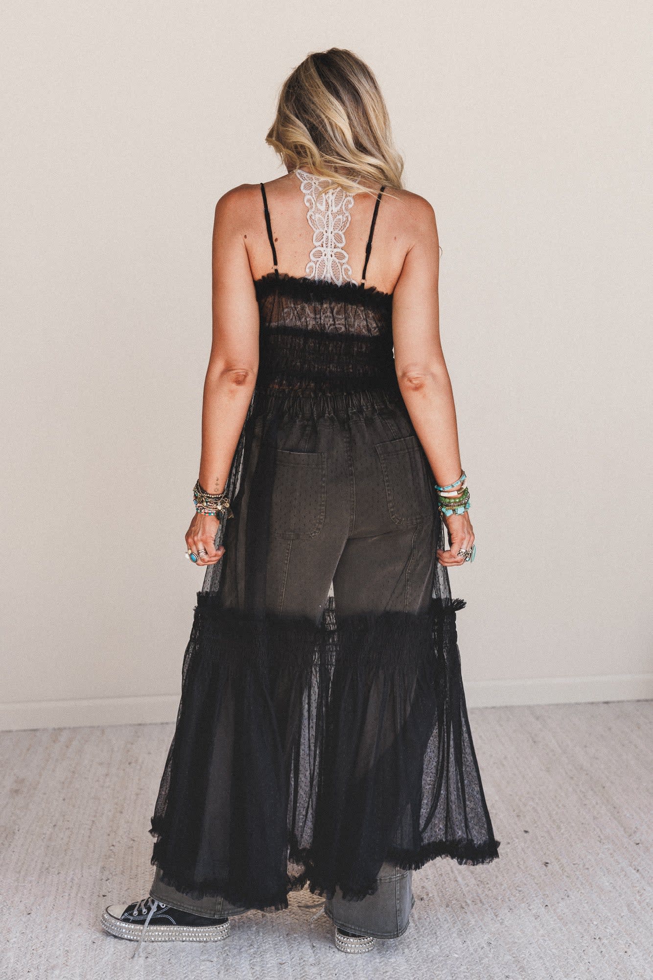 layering maxi dress Sheer Maxi Layering Dress- Black Alternate Route Outfitters