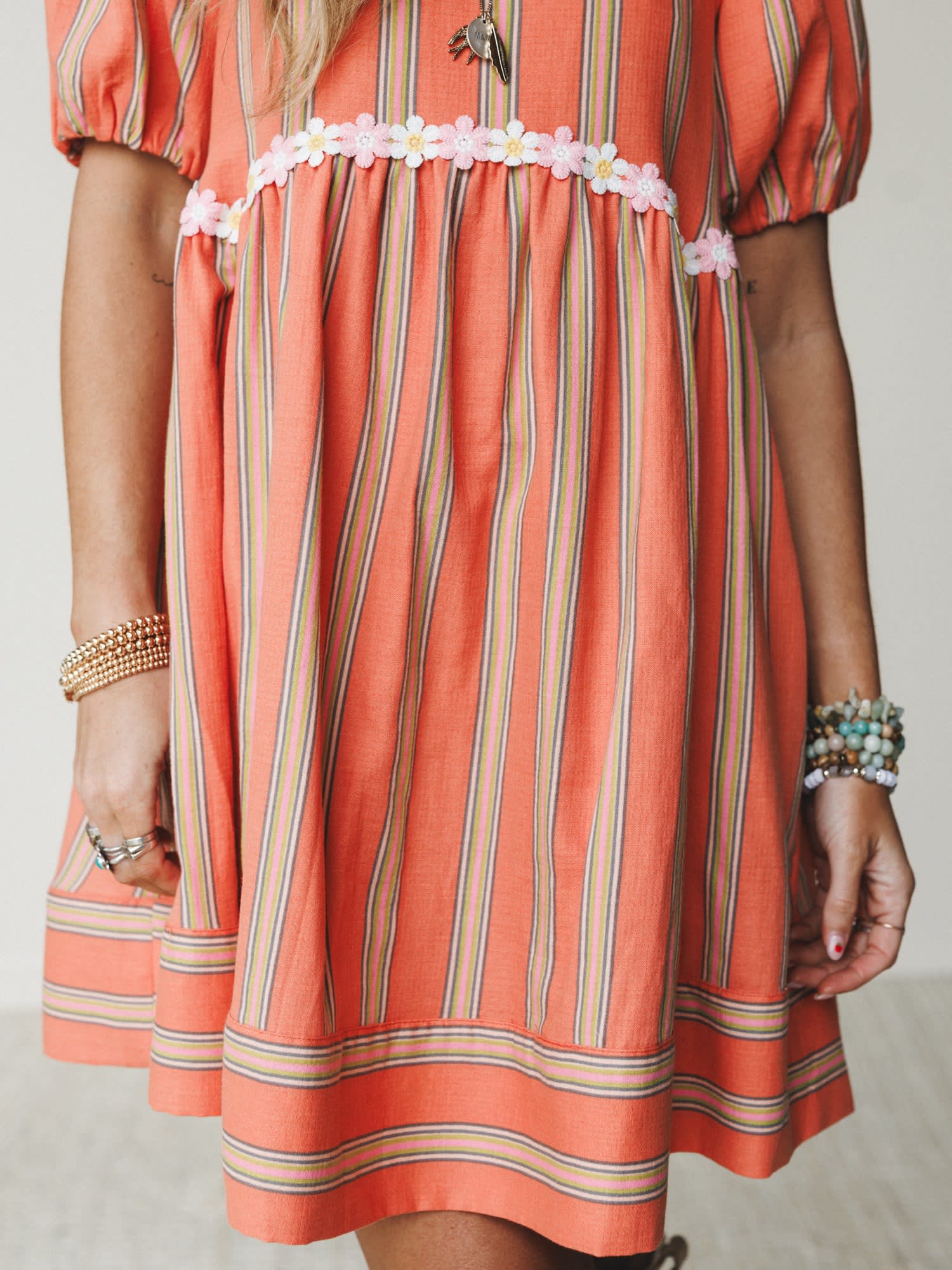 Solar Flare Dress - Women's Size S, Tangerine - Three Bird Nest Solar Flare Dress - Women's Size S, Tangerine - Three Bird Nest