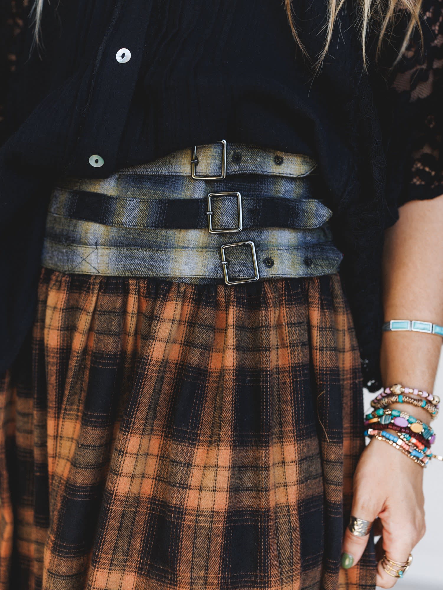 スカート Mel gather skirt size S ANDMARY】Mel gather skirt