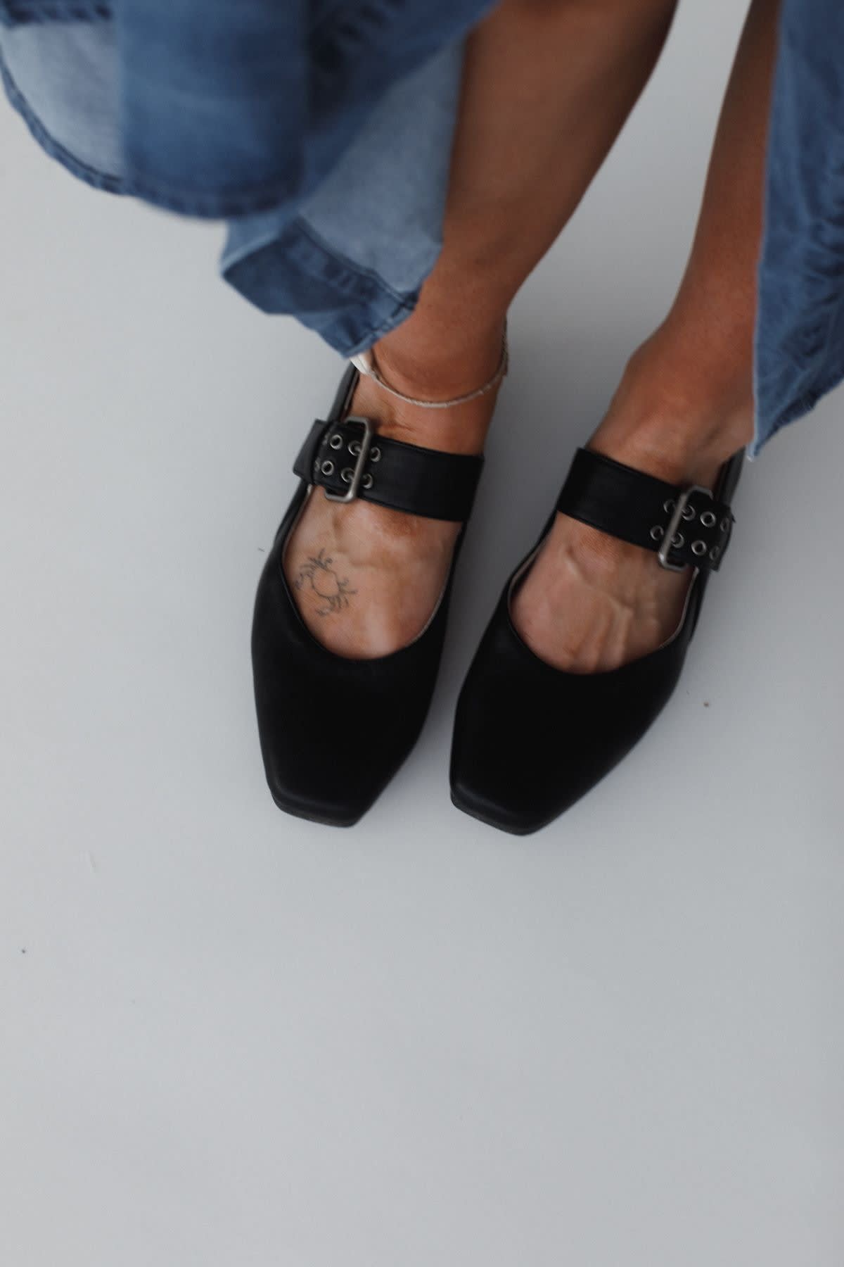 Soho Buckle Ballet Flats - Black Oasis Society Soho Buckle Ballet Flats - Black Oasis Society