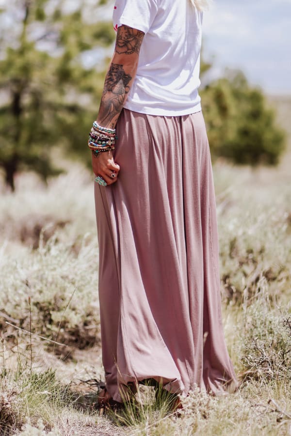 The Perfect Pocketed Maxi Skirt — Three Bird Nest