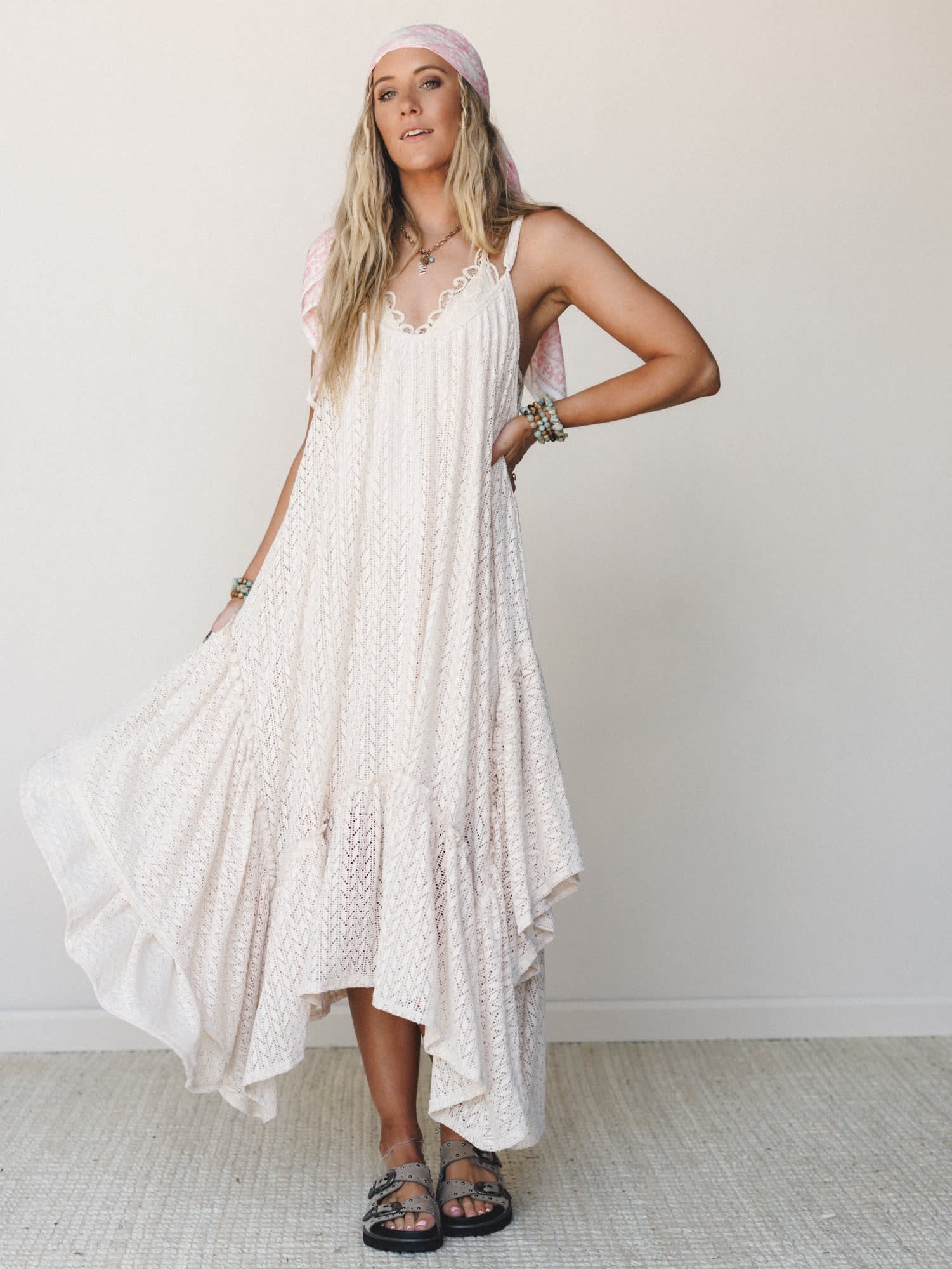 The Nest Breezy Days Maxi Dress - Women's Size XL, Taupe - Three Bird Nest The Nest Breezy Days Maxi Dress - Women's Size XL, Taupe - Three Bird Nest