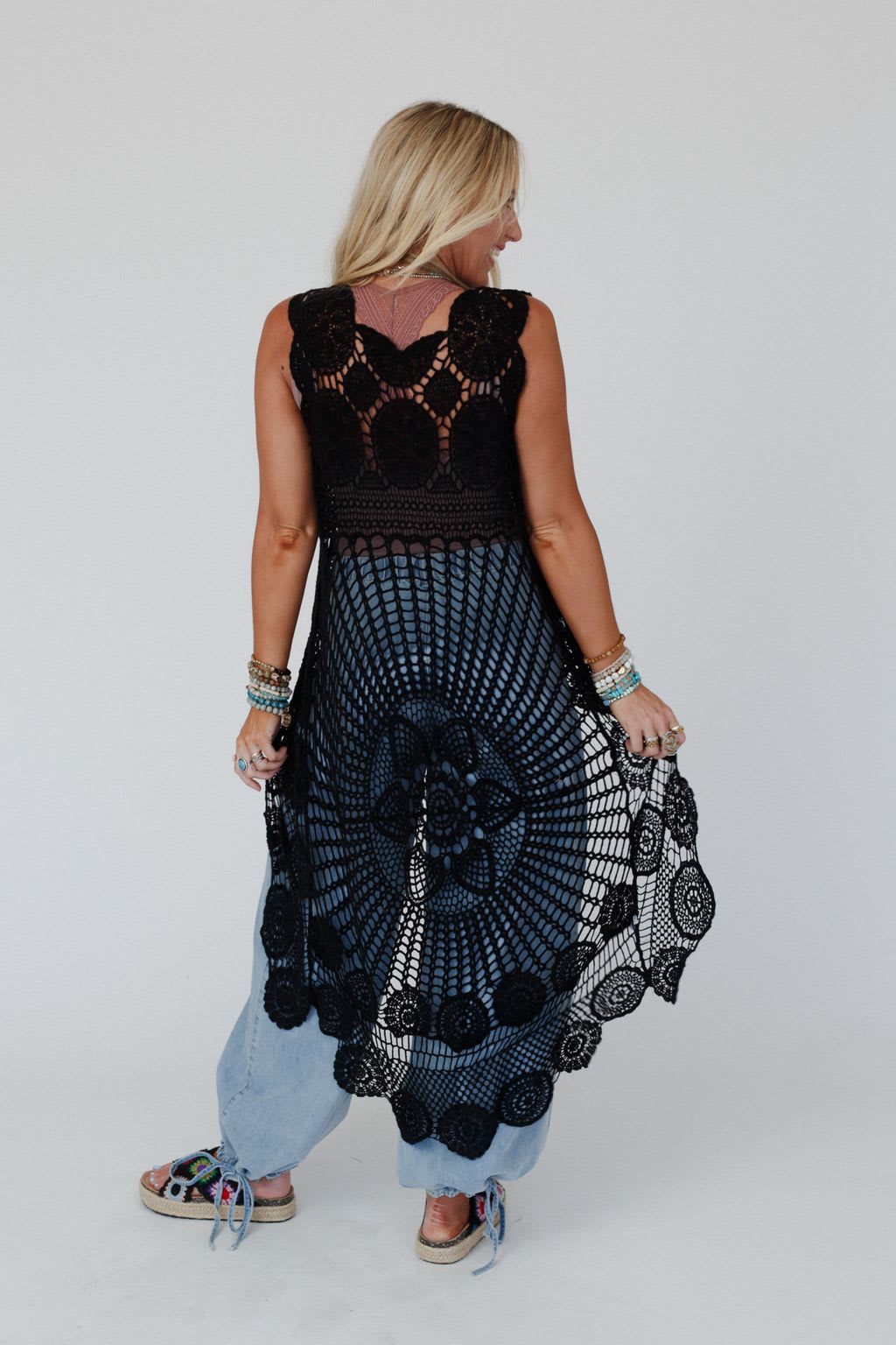 Serene Dream Crochet Lace Top — Three Bird Nest