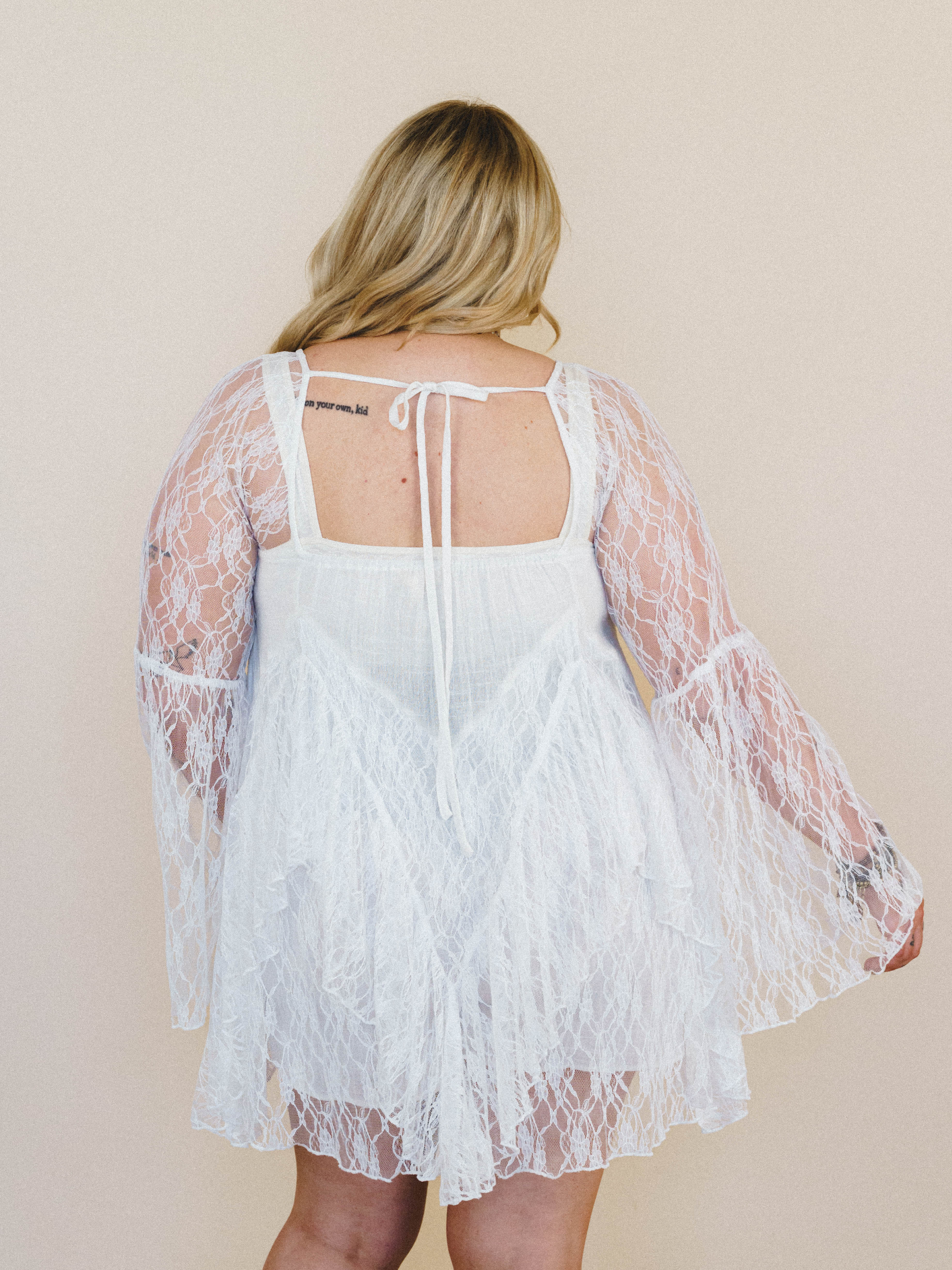 Dreamy Darlin' Dress - Women's Size L, Cream - Three Bird Nest Dreamy Darlin' Dress - Women's Size L, Cream - Three Bird Nest
