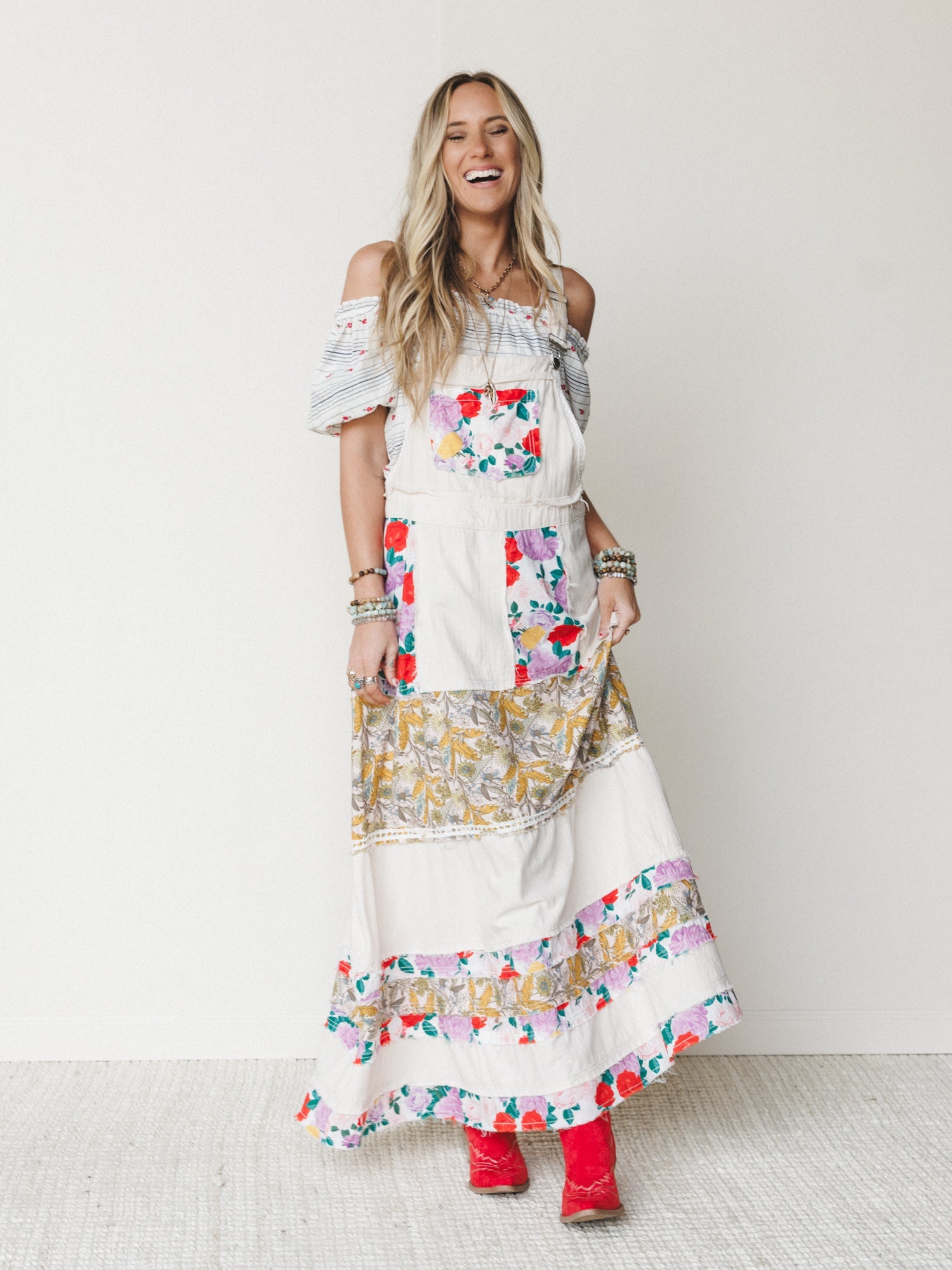 overalls maxi dress Classic Blue / 00 / S123DW1570 Classic Wash Denim Overall and a shift Light Wash Denim Overall Maxi