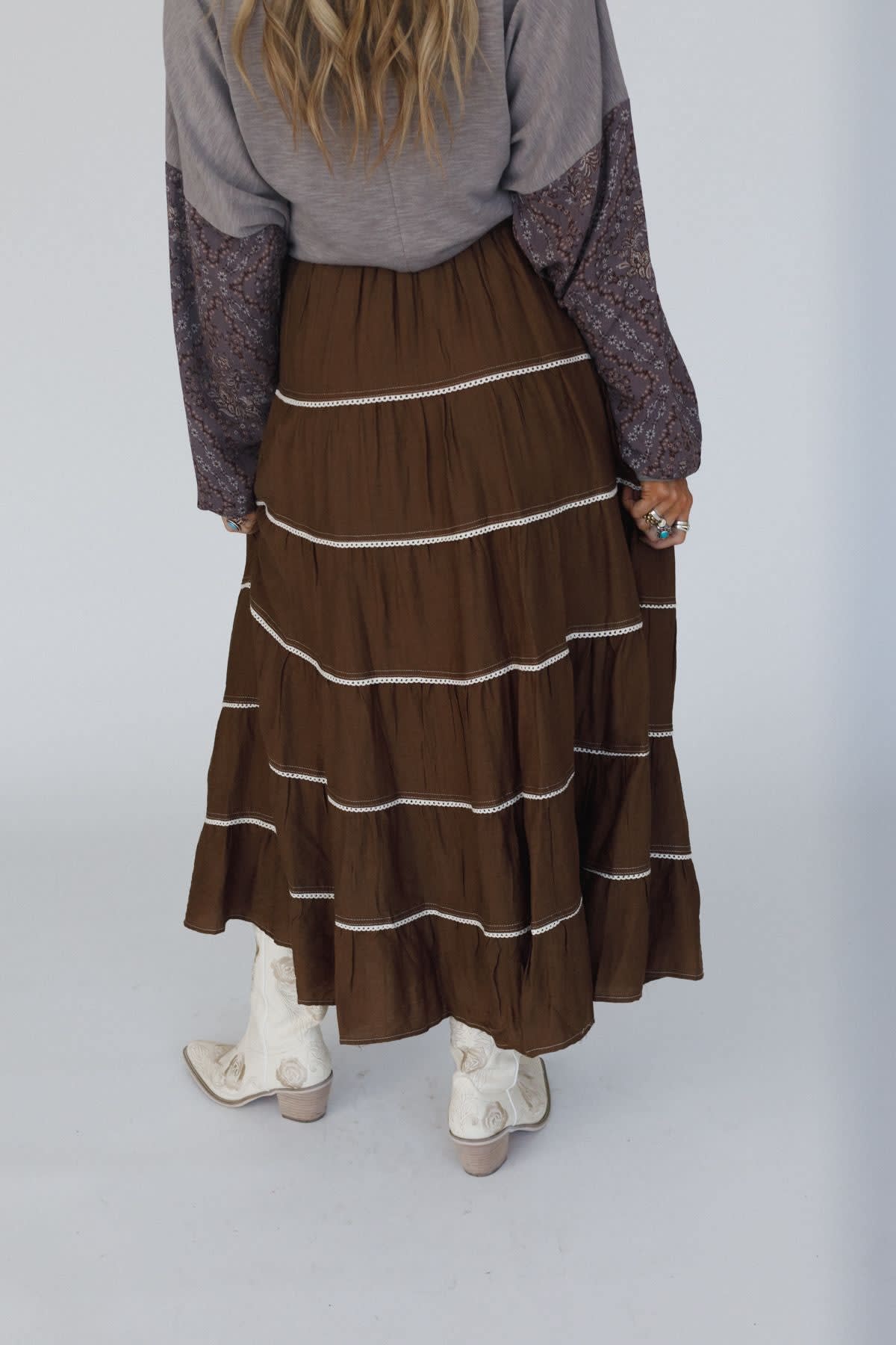 Mossy Grove Maxi Skirt — Three Bird Nest