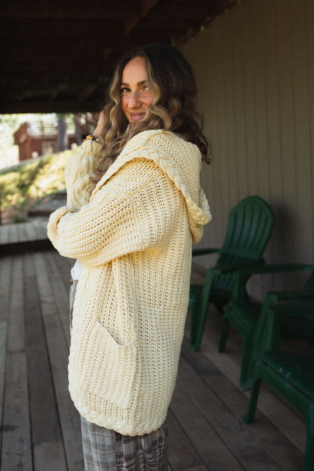 Sweet Melody Chunky Knit Cardigan — Three Bird Nest