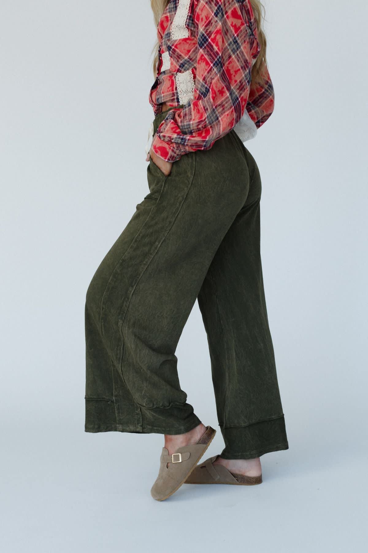 The Nest Heaven Sent Wide Leg Pant — Three Bird Nest