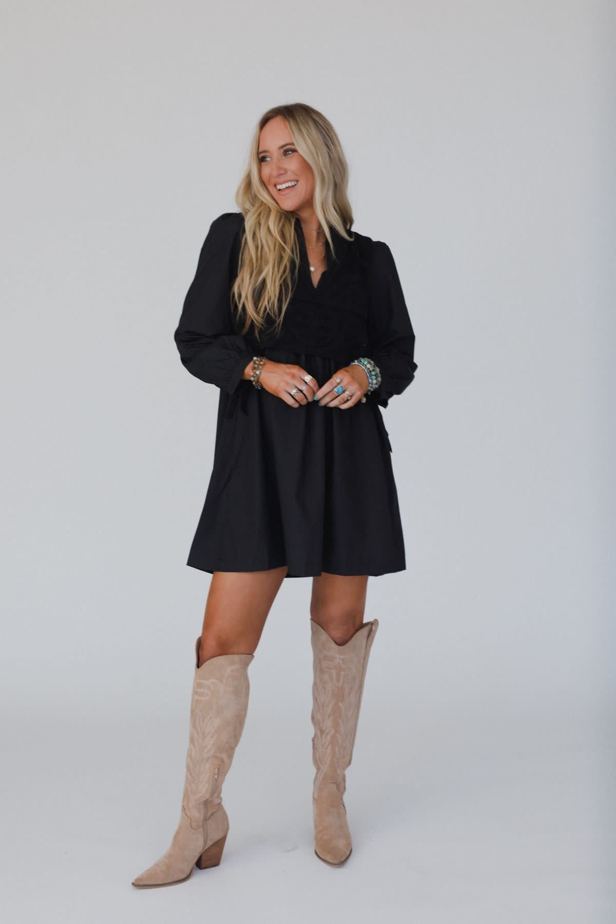 Sweet Edge Crochet Vest Tunic Dress - Women's Size M, Black - Three Bird Nest Sweet Edge Crochet Vest Tunic Dress - Women's Size M, Black - Three Bird Nest
