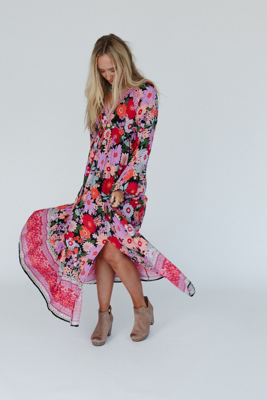 meadows edge maxi dress Meadow's Edge Cotton Maxi Dress (Women)