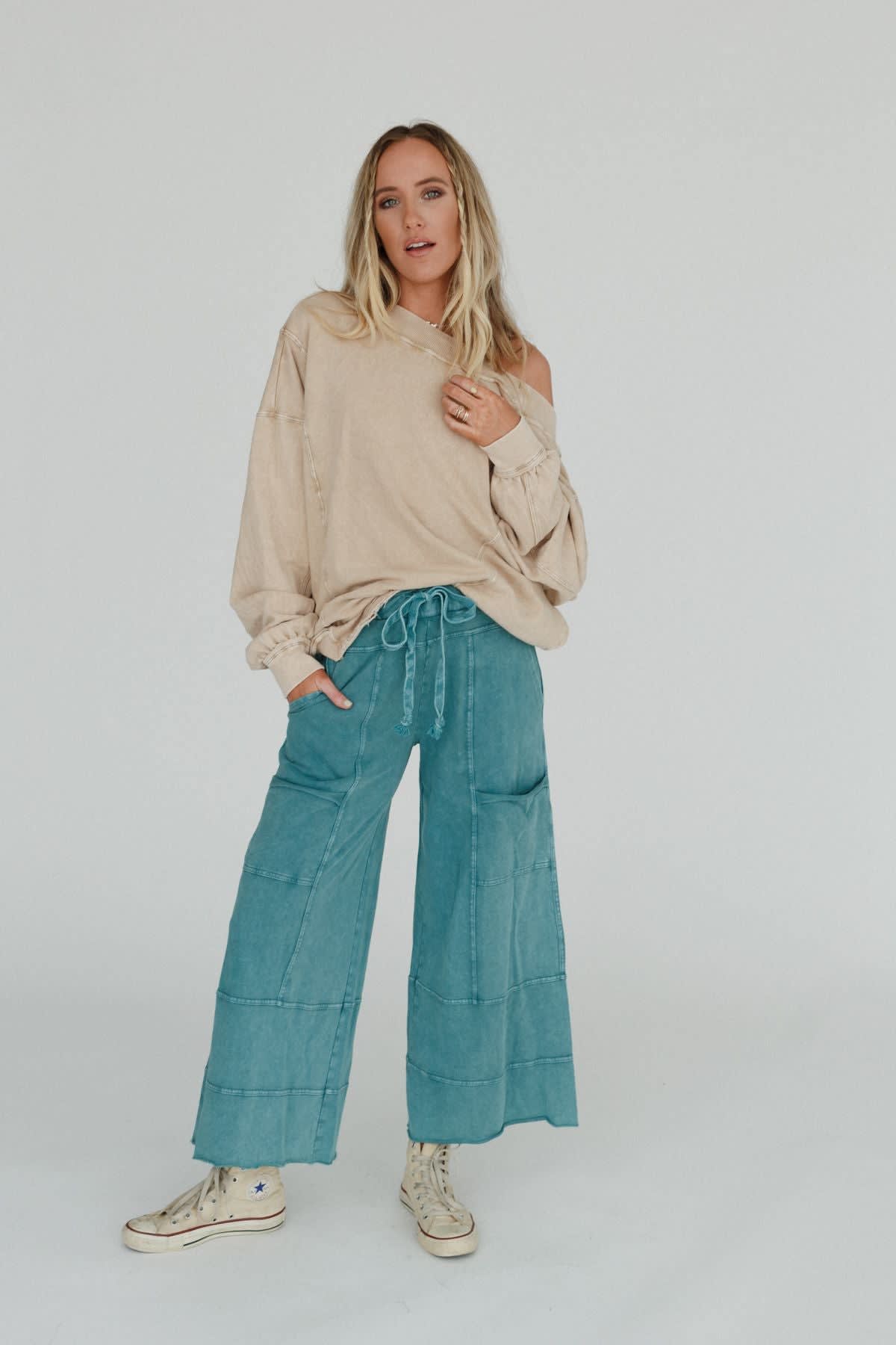 Lucky One Wide Leg Pant — Three Bird Nest