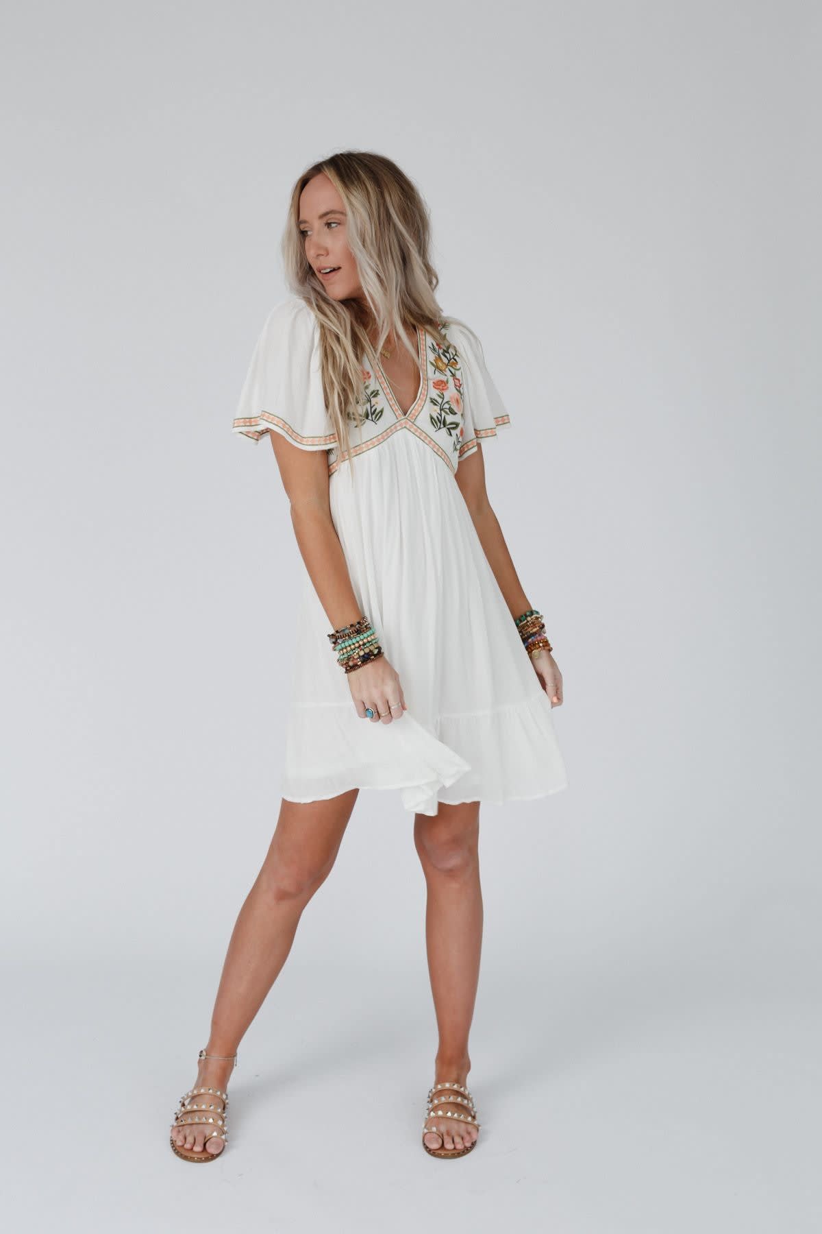 Magdaline Mini Dress — Three Bird Nest