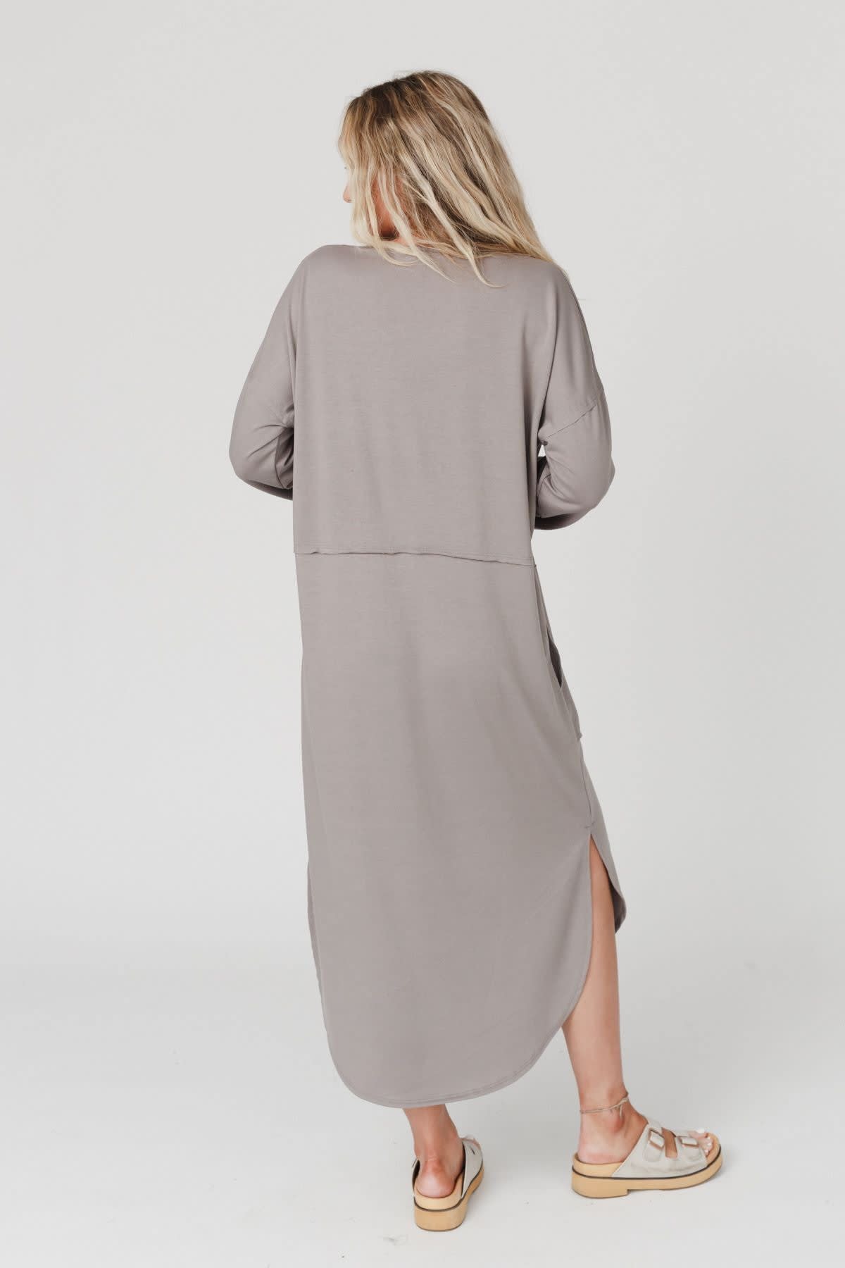 The Nest Meadow Long Sleeve Slit Maxi Dress - Women's Size S - Three Bird Nest The Nest Meadow Long Sleeve Slit Maxi Dress - Women's Size S - Three Bird Nest
