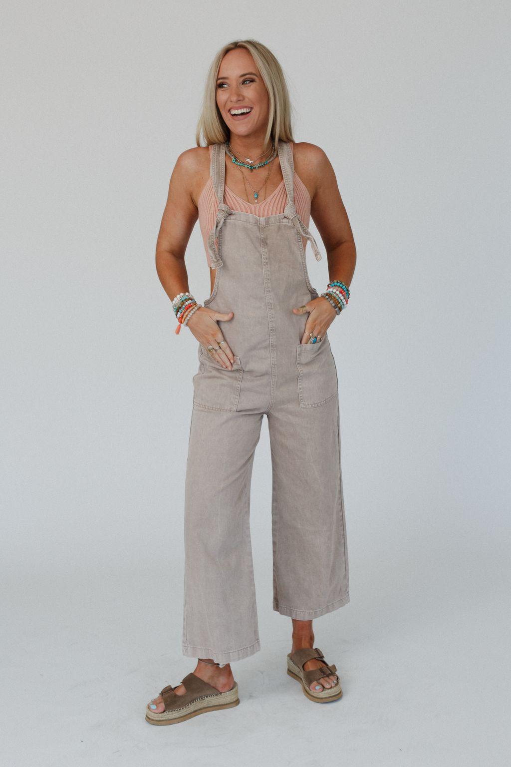 Elliot Knotted Overalls – Three Bird Nest