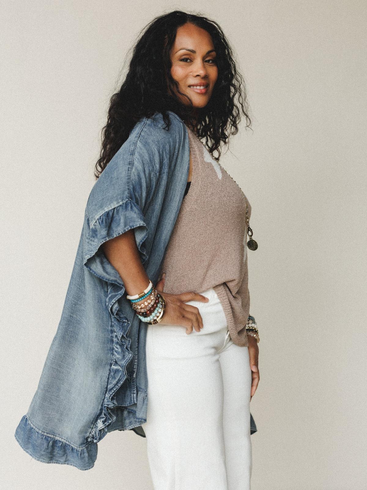 Robbie Denim Jacket - Blue – Easel