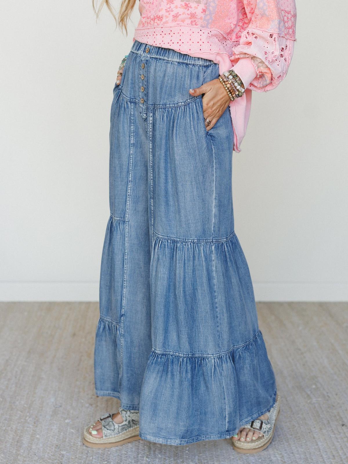 Maiden Moment Pants - Denim – Mittoshop