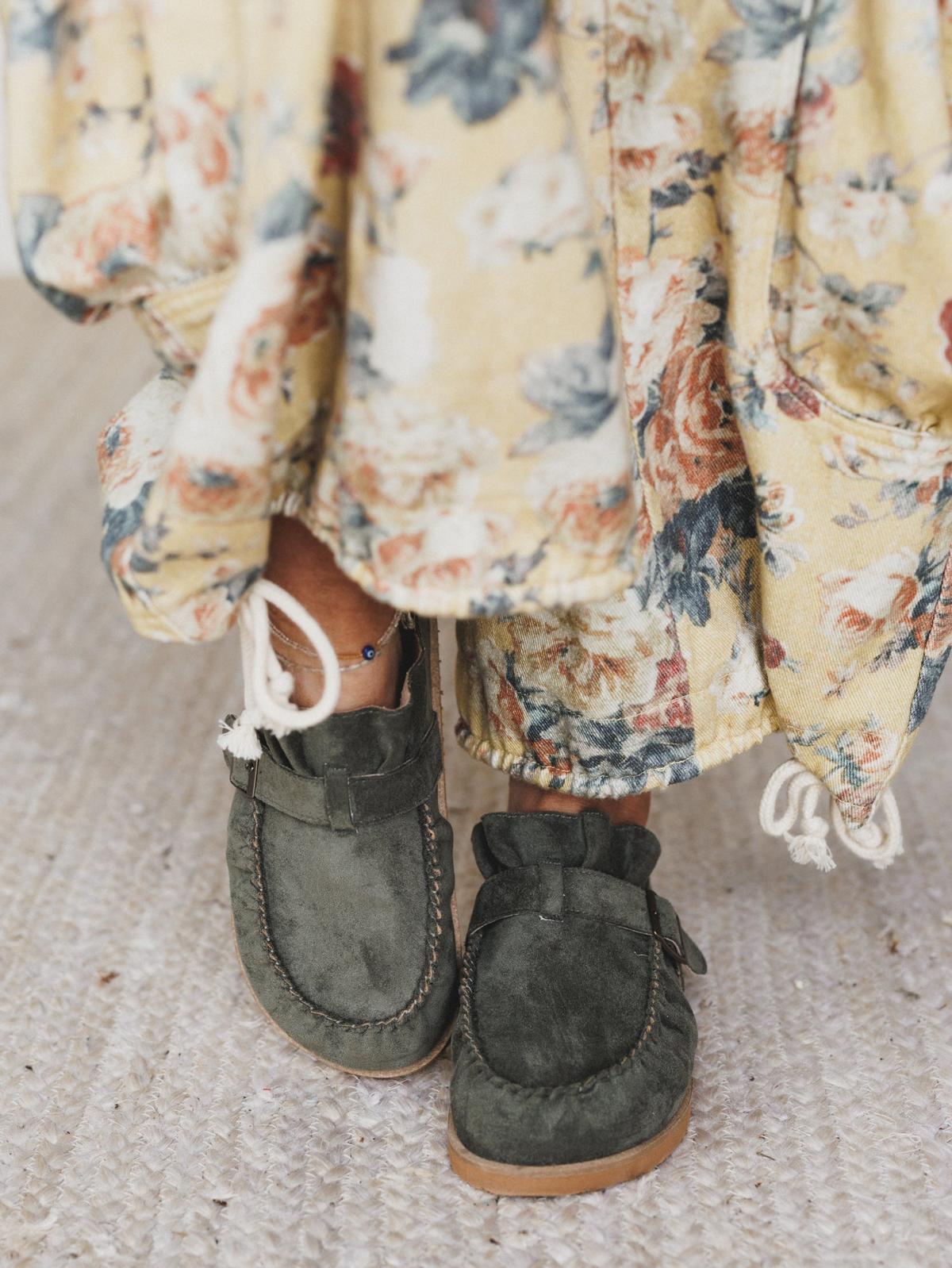 Jola Slide Mule - Olive – Miracle Miles Inc.