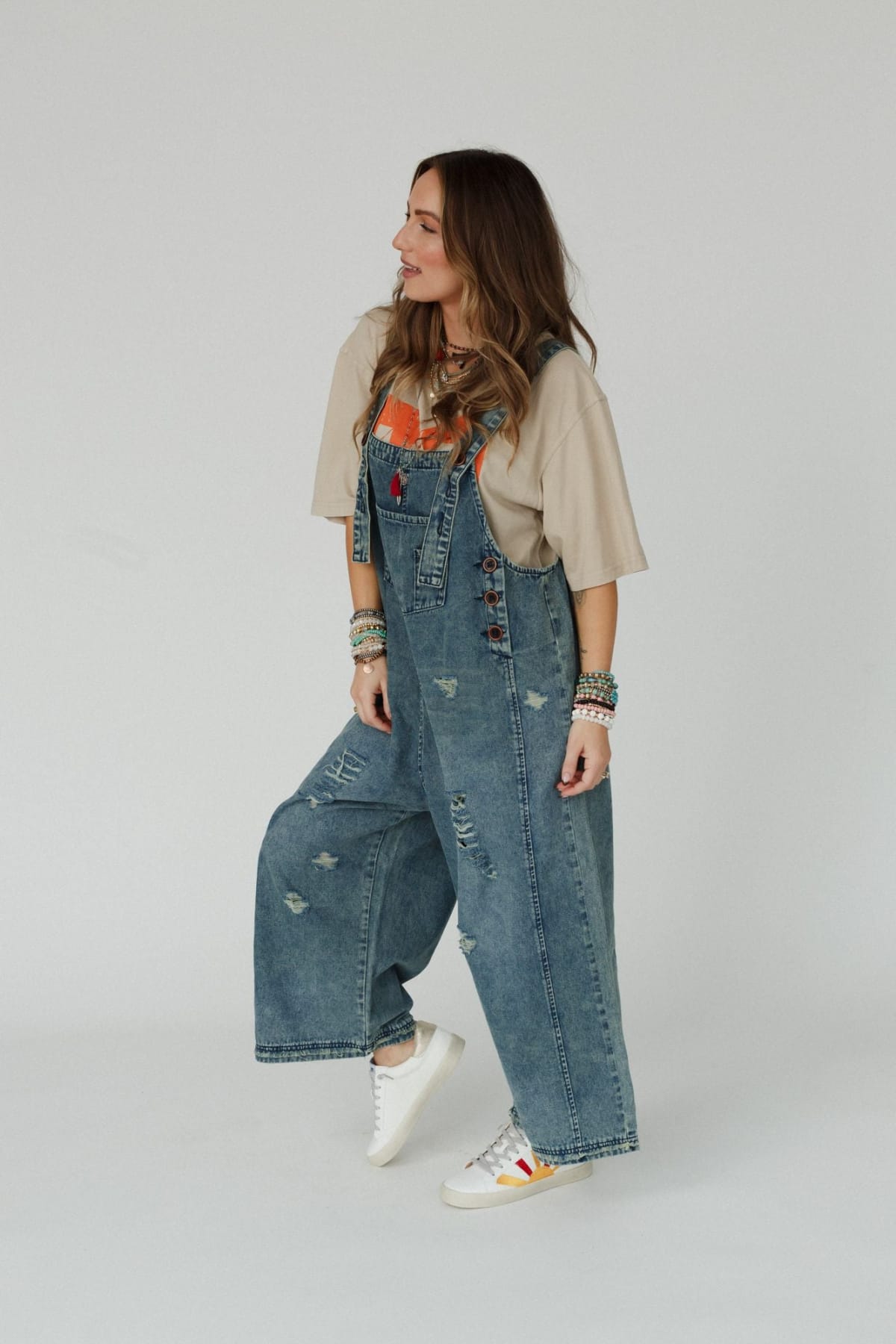 トップス SUNSEA DUNGAREES PULL OVER size 3 High Hopes Slouchy Denim Overalls — Three Bird Nest