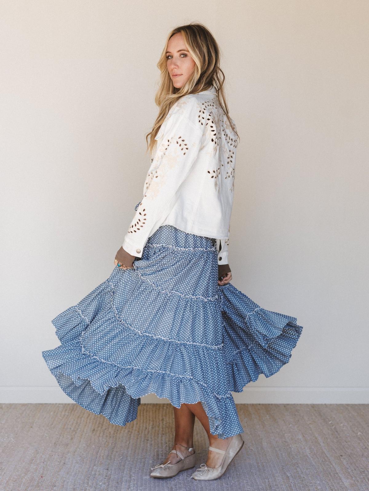 Spring Fleur Eyelet Embroidered Jacket – Three Bird Nest