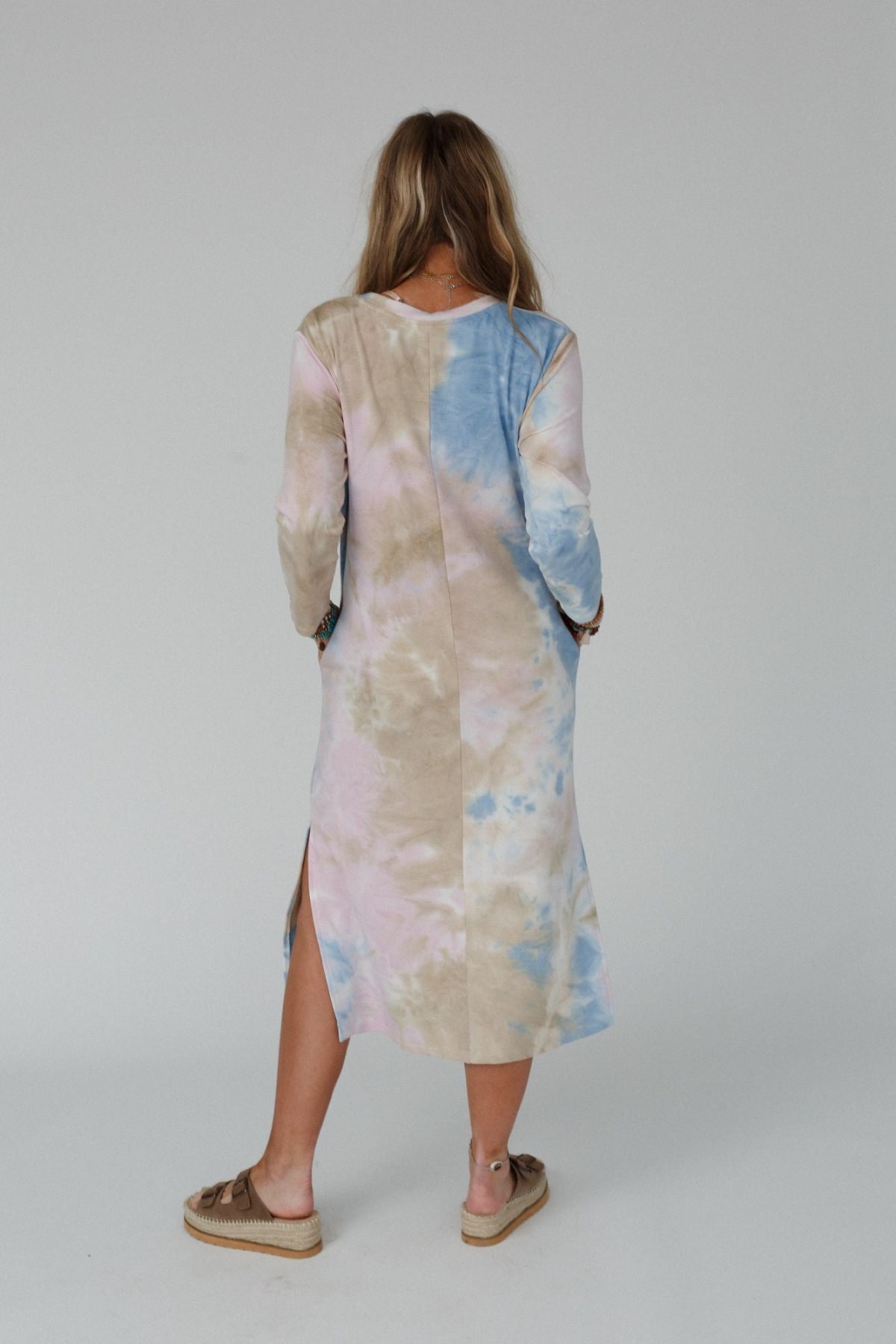 shine midi dress Shine Moment Strapless Midi Dress in Light Blue | Size: XL | Knit Fabric