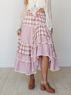 Summer Picnic Maxi Skirt