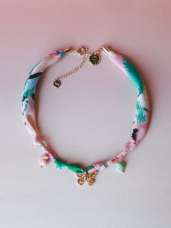 Rae Butterfly Charm Necklace
