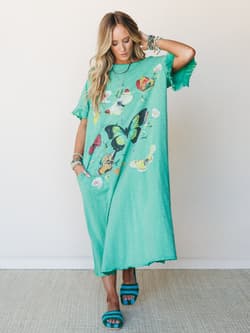 Garden Walks Maxi Dress