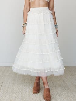 Afternoon Tea Ruffle Skirt