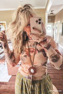So Charming Floral Top