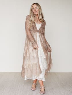 Love Letters Baroque Lace Duster
