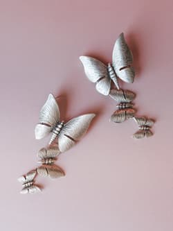Butterfly Train Earrings