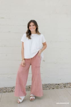 Lucky One Wide Leg Pant