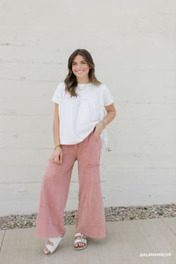 Lucky One Wide Leg Pant