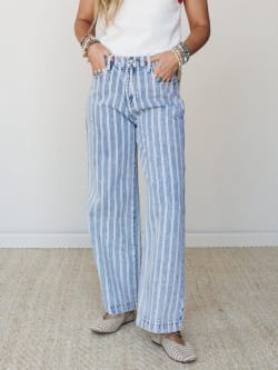 Wildflower Blue Jeans