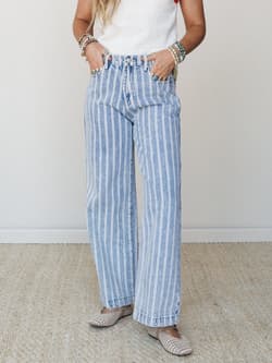 Wildflower Blue Jeans