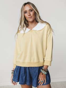Wendy Removeable Collar Top