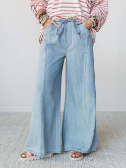 Surf's Up Wide Leg Jeans